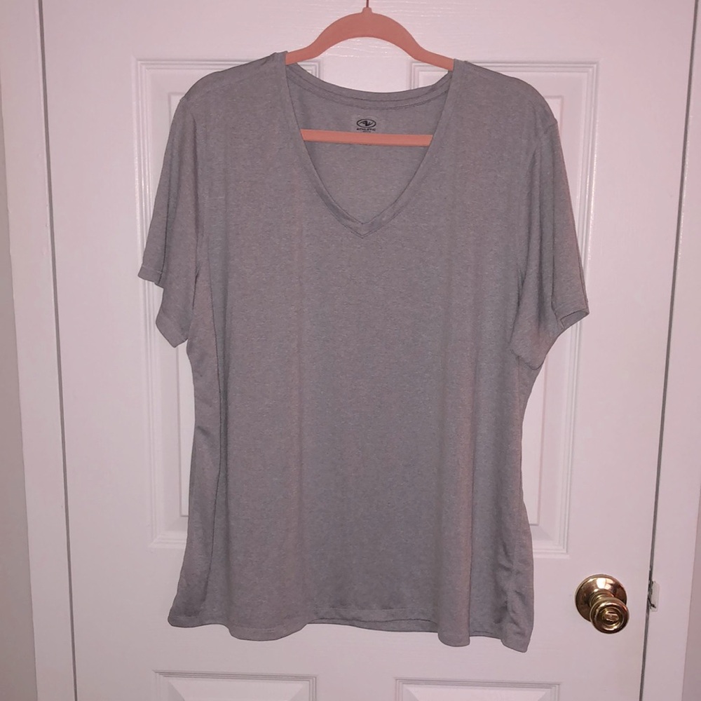 Light Gray Athletic Top